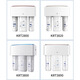 Xinyuan water purifier filter element is suitable for a complete set of four-level KTR3820/2800/3800/3890 reverse osmosis machine. Single-support: first-level PP cotton