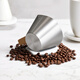 CLITON304 stainless steel coffee extraction cup with scale small milk cup ounce cup espresso measuring cup 120ml