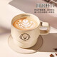 Tea edge ceramic mug afternoon tea coffee cup retro high-value water cup tea cup office cup ceramic cup gift