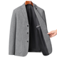 Jinlilai Business Casual Wollanzug Männer Frühling neuer Stil Männer koreanischer Stil Slim Dads Modebereich Western Jacke Trend Flaggschiff Offizielles Grau M 170/100-120jin [Jin gleich 0,5 kg]