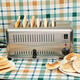 YWZR fully automatic toaster commercial toaster 4 slices 6 slices toaster HET-A450