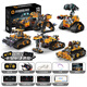 Jabadabado Kinderspielzeugprogrammierung Roboter Boy's 7-14. Geburtstagsgeschenk 6-10 Jahre alte Elektrowissenschaft und Bildung versammelten Bausteine Wali Robot Fünf-in-Eins [coole bunte Box]