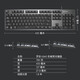 Logitech K845 Teclado de la oficina de juegos mecánicos G102 Gaming de segunda generación Ratón E-Sports Mouse Keyboard Mouse Conjunto K845 (eje verde) + G102