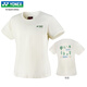 
YONEX2025 new Yonex badminton uniform quick-drying short-sleeved men's and women's T-shirts environmentally friendly series sports top 16833 women's 16835CR ice beige 2XL