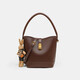 Bolsa Viney Cowhide Bag Women's Boleto informal de cubo casual de lujo Regalo de cumpleaños de Bolsas Crossbody