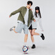 MINISO (MINISO) chemise à manches longues pour hommes 2025 Nouvelle Silk Ice Shirt Spring lâche et haut haut blanc xl 2025