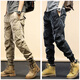 Romon American Retro Work Pants Spring and Automne NOUVEAU EN AUTOMNE MENS MEN'S PIEDS MENSULES CONSTUSTRALLES LORD LORD LONG-RÉSISTANT PANTAL MEN MEN GRY SUMME Style 679 28 (Recommandé 90-110jin [Jin est égal à 0,5 kg]))