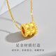 Henglijia Xiaoman waist and foot gold pendant transfer beads 999 gold covered silver clavicle necklace as a Valentine's Day gift for girlfriend Xiaoman waist pendant