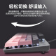 
Logitech K845 mechanical keyboard Wired keyboard Office computer typing keyboard E-sports games luminous full-size personalized custom keycap Logitech K845 red axis day and night powder