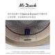 Mr DUCK进口英国Spence Bryson高档礼帽男绅士帽 100%亚麻帽子 2025新款 MS56201-假日橄榄（礼帽） L（57-58cm）