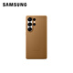 Samsung (SAMSUNG) Galaxy S25 S25+ S25 Ultra original environmentally friendly ecological leather protective case leather mobile phone case leather protective case S25 Ultra brown