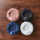 LOCK Accesorios originales Locke Yuanqi Thermos Cup Lid LHC3249/3271 Café Copa de té Girl Conjunta Almohadilla de cuero de cubierta superior