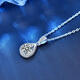 Pt950 platinum necklace jewelry for women ins versatile fashion retro moissanite water drop clavicle pendant new gift gift light luxury 1 carat water drop necklace