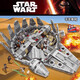 Yuan Clan Star Wars Building Blocks Millennium Falcon ensamblado bloques de construcción juguetes enormes modelo adulto vuelo difícil de 45 cm gran milenio halcón 1381 partículas