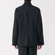 MUJI (MUJI) men's hanma water-washed jacket men's jacket 25 years summer men's suit small suit casual AD0WRC5S black S (165/84A)