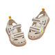 DAVE&BELLA children's mesh sandals summer non-slip boys toddler shoes children's casual shoes fashionable baby boy shoes khaki ready stock 26
