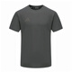 T-shirt adidas Sports d'été pour hommes respirants légers et coton en vrac manches courtes gris foncé / gris clair 2xl