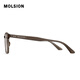 Molsion 2025 Nuevo Producto Xiao Zhan Milán Gafas Black Frame Men y mujeres Mismo estilo Miopía Marco MJ5135B21 TEA TE TE TE TE MARRO MARRO MARCO MARCO
