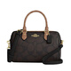 Entraîneur (entraîneur) Bag féminin Rowan Medium Boston Women's One-épaule Crossbodybag Cy679 Forme de couleur imprimé brun foncé IMXI8