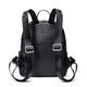Polo/racquetclub 2024 New Cowhide Mochila para mujeres mochila casual para bolsas de viaje en la escuela bolso mommi bag negros
