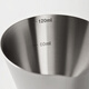 CLITON304 stainless steel coffee extraction cup with scale small milk cup ounce cup espresso measuring cup 120ml