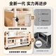 Yijiada Dormitory Bedside Table Movable Lift Office Workbench Bedroom Rental House Desk Laptop Desk Single Layer Figure 2 Details Wild Oak Color 58*28