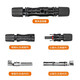 Huijun MC4 solar photovoltaic connector plug with wire waterproof male and female butt plug panel PV-LTM5 30A1500V