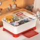 Caja de almacenamiento de botella de Shenzhi Baby Suplementaria Almacenamiento de alimentos Botella de plástico engrosada TECLUENTA DE DRABLE APRUEBA DEL POLS