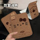Tuchensi foldable portable bread mirror cute puppy dormitory makeup mirror storage vertical edgedressing beauty mirror thickened girlfriend small 11x16.2cm edged folded makeup mirror [BB9855 bow cat] thickened