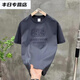 Tyburn Dianmai Clothing Nuevo acero tridimensional Camiseta casual de carcasa Doble B