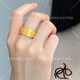 Peixuan gold blessing ring 999 pure gold covered with silver live mouth Baifu ring for men, domineering and rich ring for women, Baifu men's ring about 10 grams, gold coated with silver