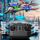 Children's toys gliding plane UFO windmill boomerang bamboo dragonfly outdoor boy and girl birthday gift red 20 minutes battery life [high-end version double electric]