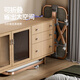 ANGI BABY crib multi-function folding bed can be spliced ​​with large bed movable baby shaker newborn sleeping tool
