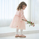 David Bella children's sweater dress spring and autumn baby girl sweet skirt mesh princess dress