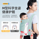 Eton Drew baby carrier, front and back, dual-use baby carrier, baby outing, simple multi-function direct sale, mint green