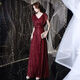 
Miaomiaoxi fishtail skirt evening dress for women high-end light luxury niche 2025 new toast suit banquet engagement host annual meeting champagne color L