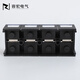 TC60/100/150/200/300/400A high current terminal block 2/3/4/5P copper terminals TC602/60A 2 positions