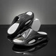 L'étudiant du Minghuitong College porte des pantoufles à la mode à l'extérieur pour les sandales de noix de coco de célébrités Internet pour hommes eva couple féminin de support d'été [A699] Orange blanc 36-37 (les chaussures sont une taille plus petite)
