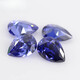 MHFDO tanzanite sapphire loose stone pear-shaped ring face drop-shaped zircon blue zircon CZ diamond 2*3mm