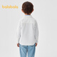 Balabala children's shirt 2025 girls and boys tops long-sleeved shirts spring shopping mall same style 202125102201