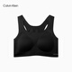 Calvin Klein运动25春夏新款女士无钢圈高度支撑可卸垫瑜伽美背文胸GWS5K123 UB1-太空黑 XS
