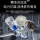 Siemens large-capacity built-in dishwasher crystal bud drying Jingyu intelligent large-capacity intelligent cleaning Rubik's cube intelligent detection micron steam washing ten days and ten nights long-lasting antibacterial storage SJ45ZC24MC 18 sets of crystal buds