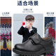 Chuangjingyi selected boy leather shoes to perform boy black leather shoes to perform British Spring and Autumn Student Boys genuine leather children atmospheric black lace-up [9901] 26 [16.5cm]