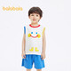 Balabala Children's's Clothing Baby Short à manches à manches