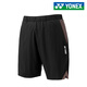 YONEX2025新款尤尼克斯短裤女款速干羽毛球服男士运动短裤乒乓球网球 黑色120045 新款男士大赛服短裤 XL
