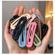 Beiyipin's new Morandi color BB clip practical and versatile bang clip female hair clip girl heartbreak hair clip hair card hair accessories
