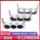 BEYZK一字三芯铝合金高压电缆固定夹具JGW3-13567电缆卡扣线夹卡箍抱箍 JGW(3)-1电缆外径(35-55)