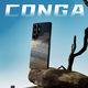 CONGA适用三星s25ultra手机壳凯夫拉芳纶纤维保护套全包超薄硬壳防摔散热星河磁吸细金属圈火