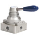 Airtac manual valve hand-operated valve 4HV230/330/430-06/08/10/15/20L reversing valve 8 4HV23008L with lock