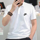 Nike Nike Summer para hombres Nuevo polo transpirable de secado rápido FN3895-100/Show Fotos y 5 s (165/84a)